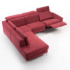 Logan Leather Angular sofa