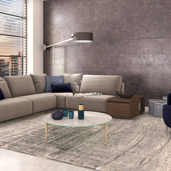 Contemporary Angular Sofa