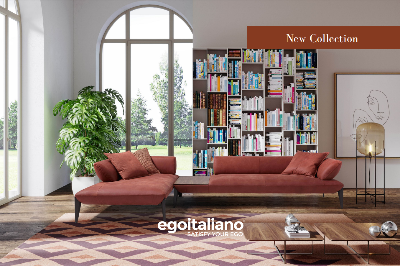egoitaliano gallery in modern furniture store San Diego