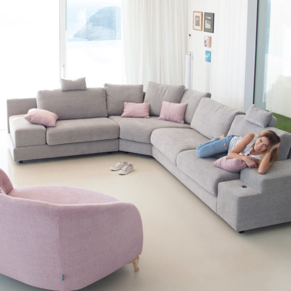 Calessi Corner Modular Sofa by Fama Living