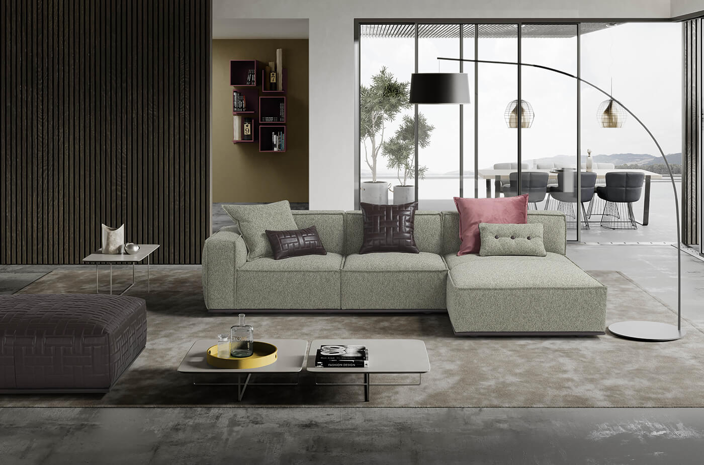 Plaza high comfort sofa by Egoitaliano | ReModern Living