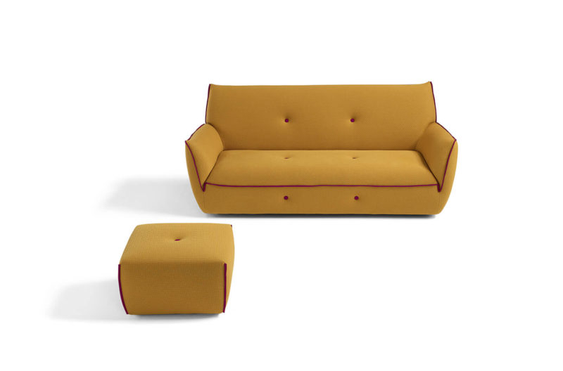 Yuki stretchable fabric sofa