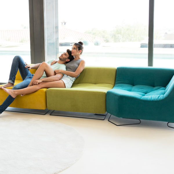Luci Pop Corner Modular Sofa by Fama Living
