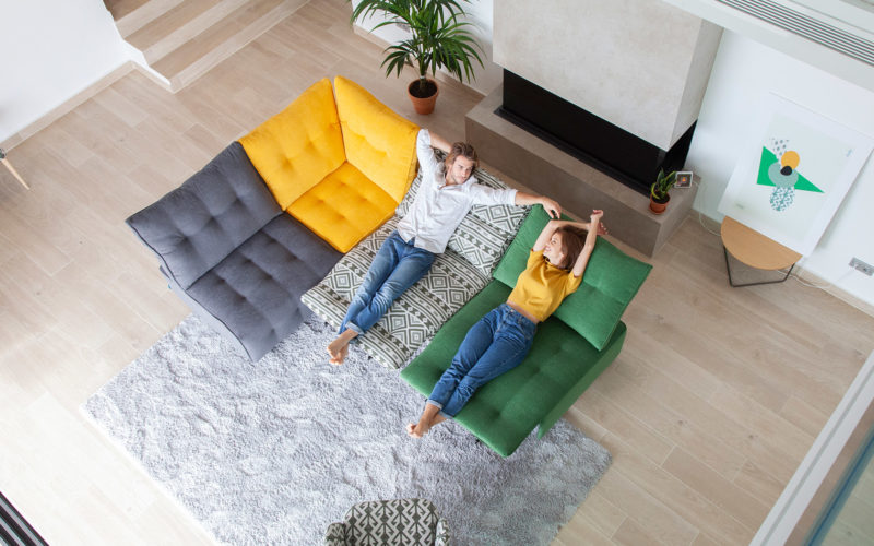 Urban Recliner Modular Sofa by Fama Living