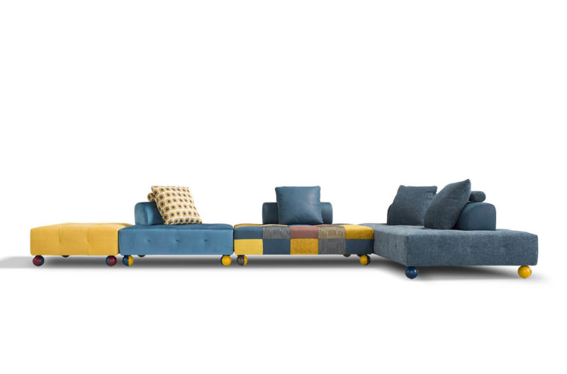 L’ego sofa with versatile design by Egoitaliano