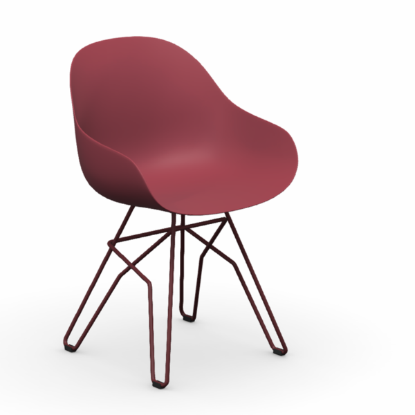 CB2144 ACADEMY Chair by Connubia by Calligaris