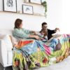 JARDIN DELICIAS YOU&ME Blanket,home-throw-arty-edition-homebyfama