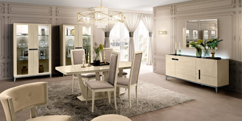 Modern Classic Dining Table and Chairs