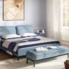 Lake Soft Leather Bed