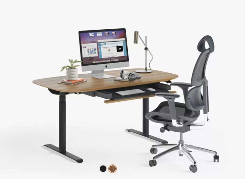 bdi soma height adjustable desk 9