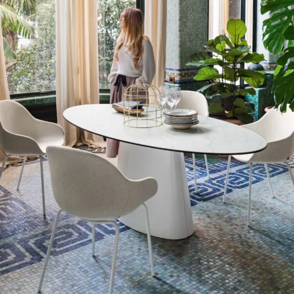 Ellisse dining table by connubia san diego