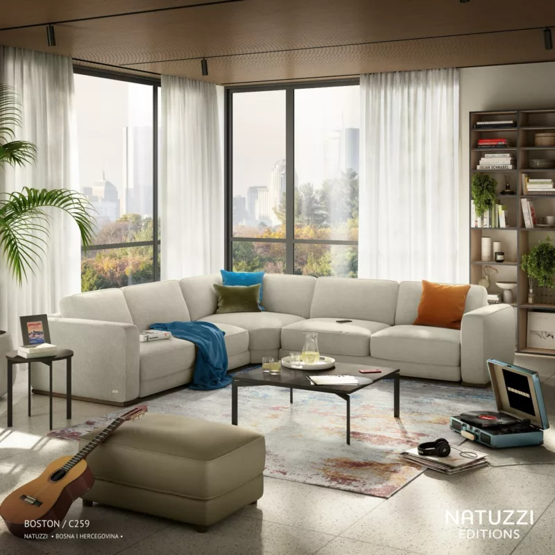 C259 Boston sofa Natuzzi Edition San Diego