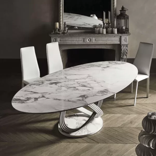 Fusion Dining Table by Bontempi 4
